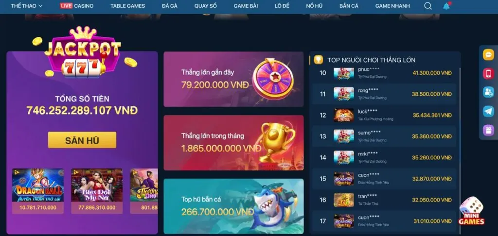 Đa dạng trò chơi tại OKVIP Game